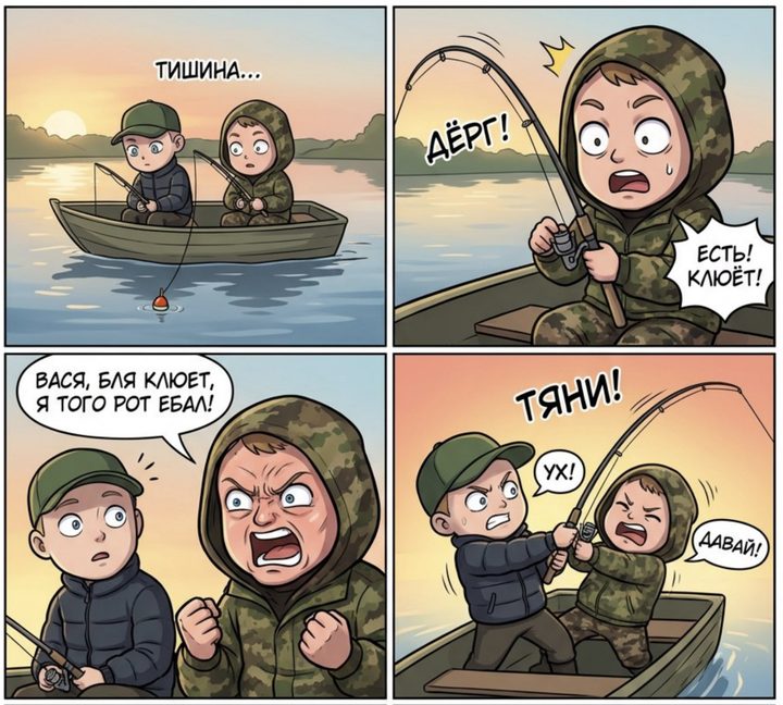 Пример комикса в стиле чиби
